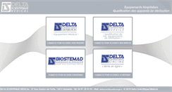 Desktop Screenshot of deltascientifique.com