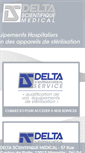 Mobile Screenshot of deltascientifique.com